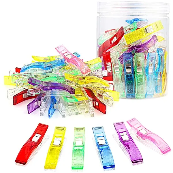 Large Sewing Fabric Clips, 60 Pcs