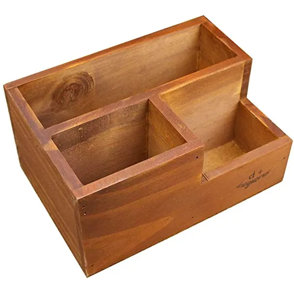 Wood Remote Control Holder