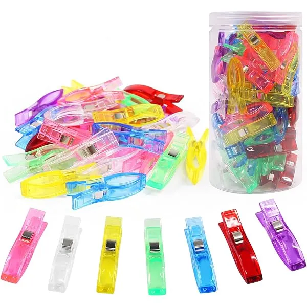 Large Sewing Fabric Clips, 77 Pcs