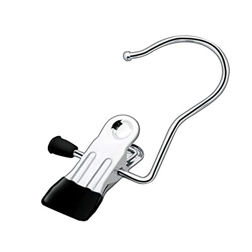 8 PCS Laundry Hanging Hooks Clips Boot Hangers Holder Heavy…