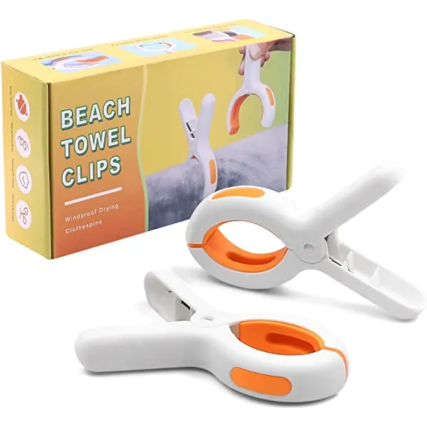 Plastic Beach Towel Clips Clothespins