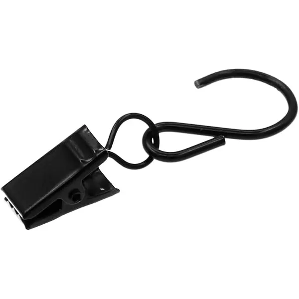 Curtain Clips Gutter Hooks, 40 Pcs