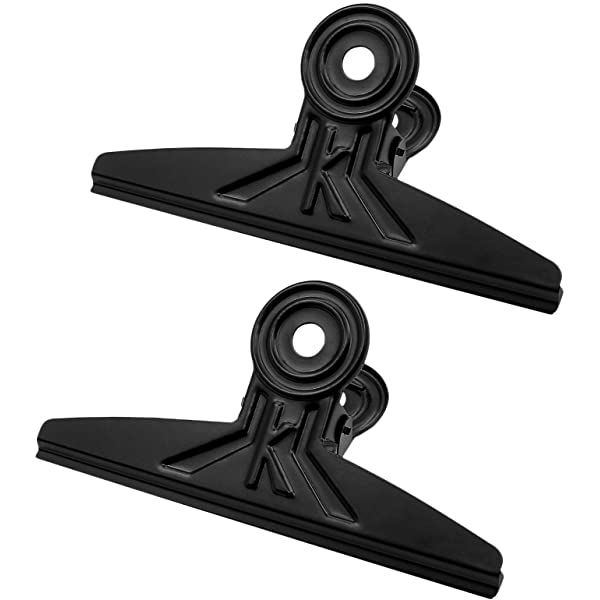 Extra Large Bull Clips Stainless Steel, 2PCS